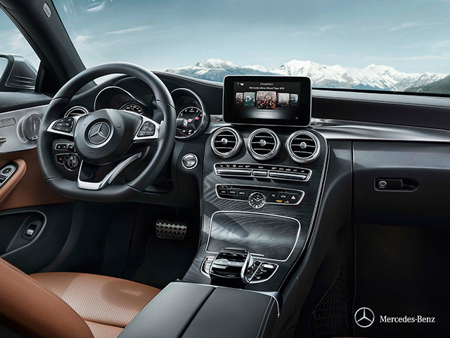 Mercedes-Benz C-Class coupe - interior