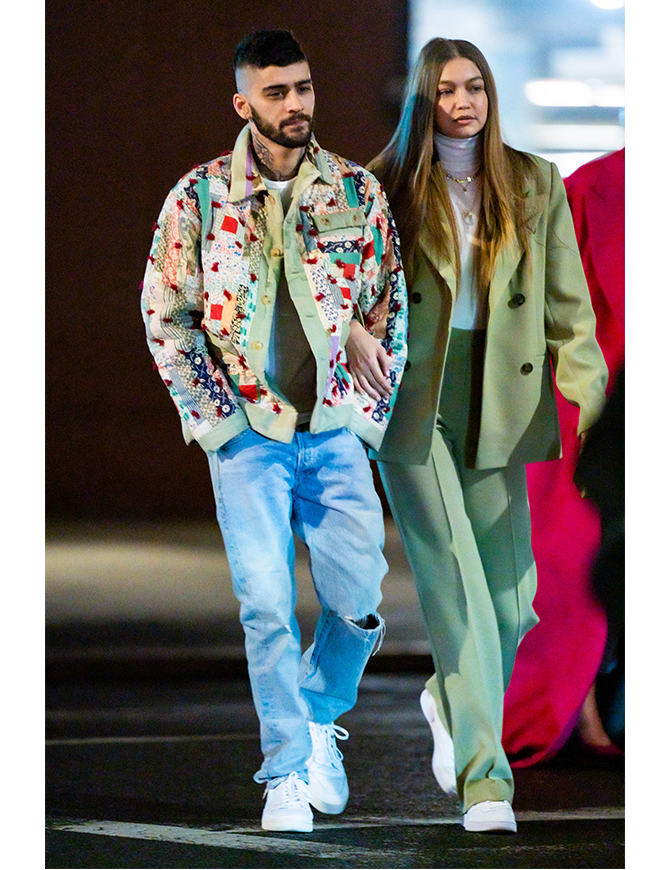 Gigi Hadid and Zayn Mailk are couple style goals. Here’s proof (фото 1)