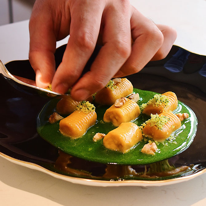 Recipe: Pumpkin and Turmeric Gnocchi by Mandarin Oriental Kuala Lumpur (фото 4)