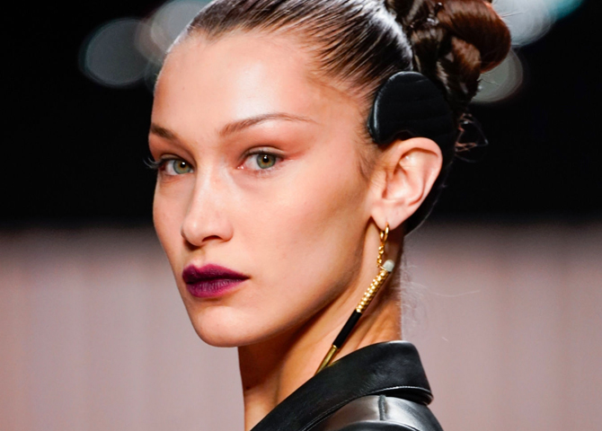 Bella Hadid Fox Eye Makeup Trend