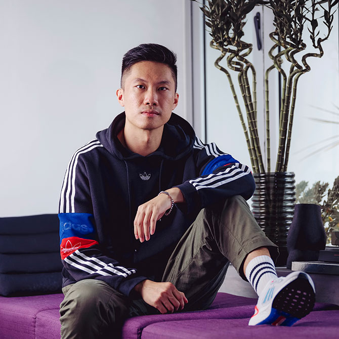 Malaysian light artist Jun Ong on landing the adidas Originals gig (and what it could have been) (фото 1)