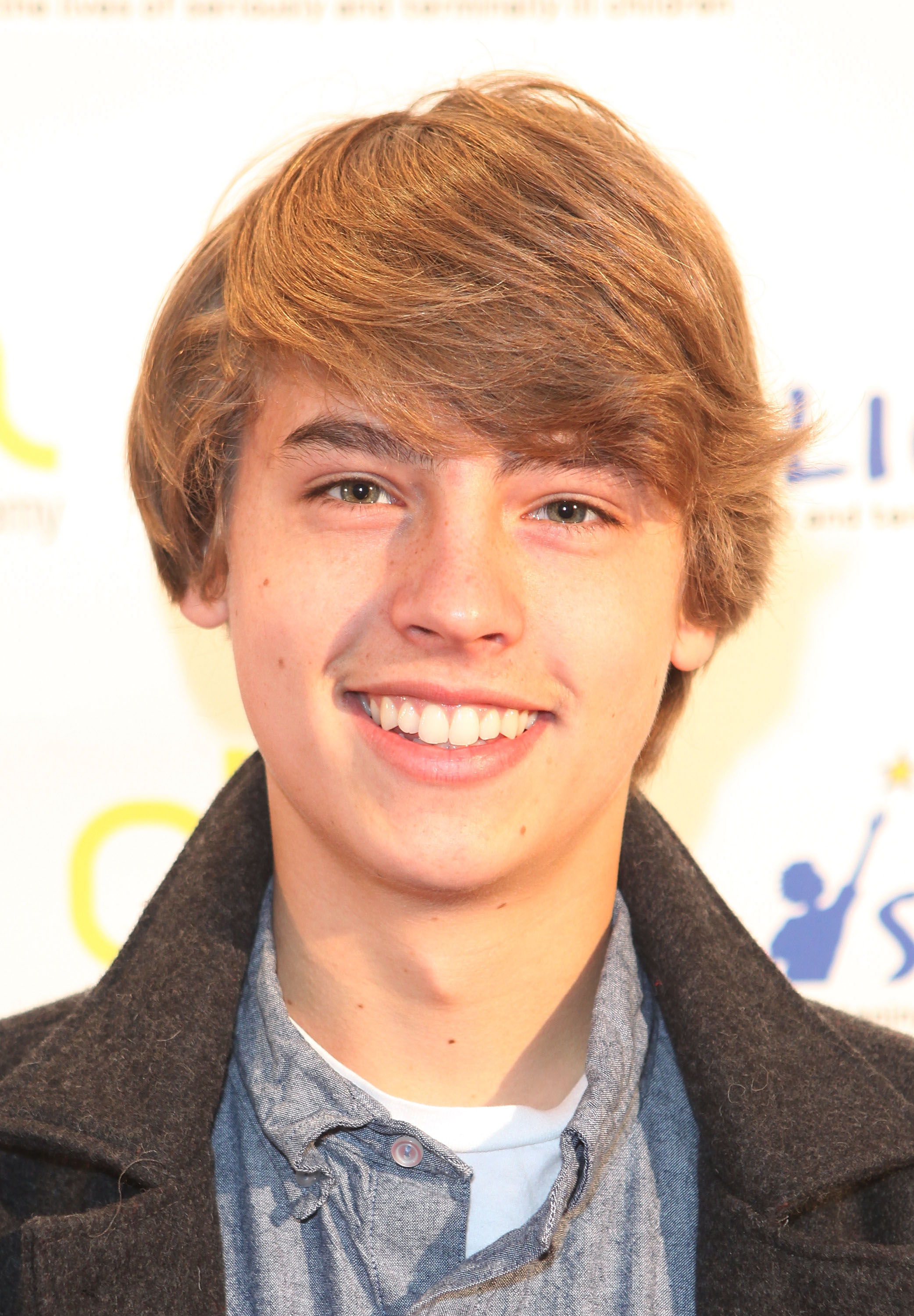Cole Sprouse Natural Hair Colour Blonde