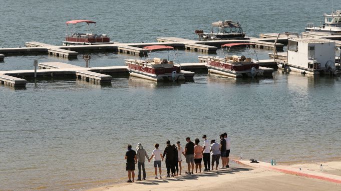 Glee cast reunited at Lake Piru where Naya Rivera went missing