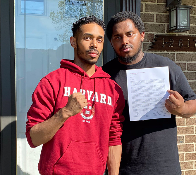 Rehan Staton sanitation worker accepted into harvard