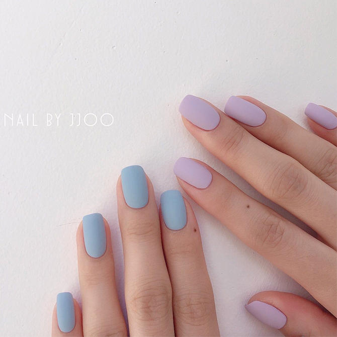 Pastel nail art trend
