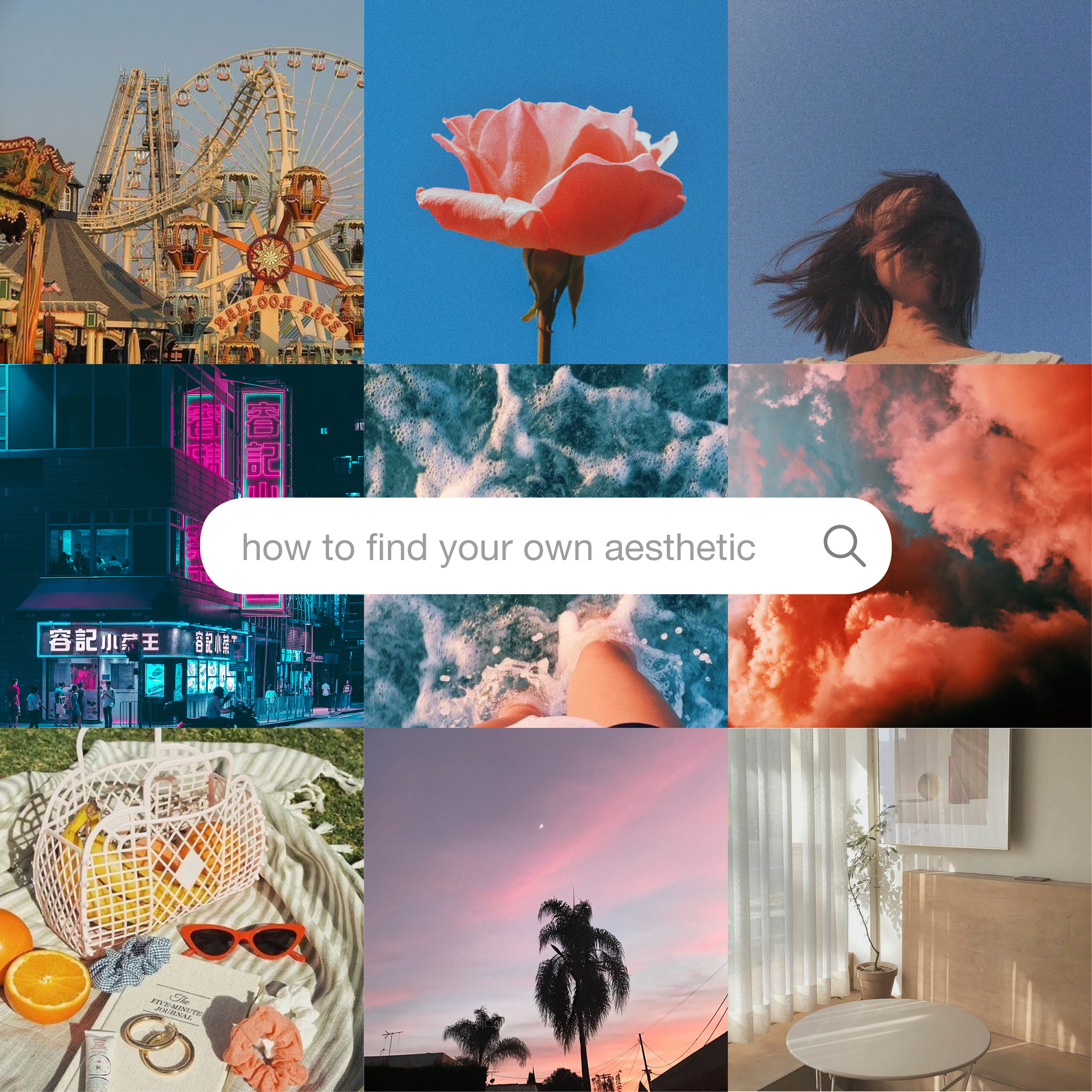 Find your own aesthetic inspiration mood board