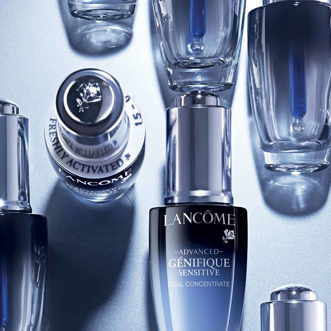 Lancome Genifique Concentrate for sensitive skin glowing skin