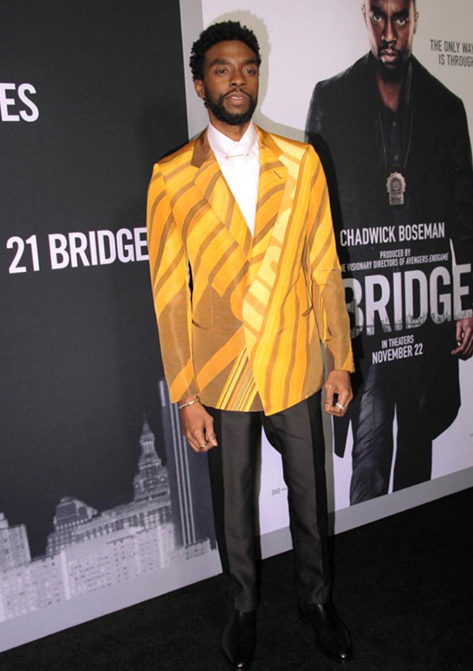 Chadwick Boseman was one of the most stylish men in Hollywood. Here’s proof (фото 6)