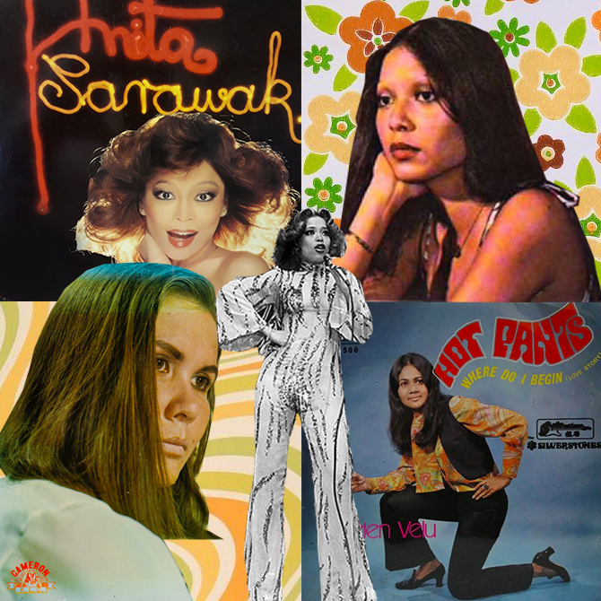 noor kumalasari anita sarawak helen velu malaysian icons 70s beauty trends