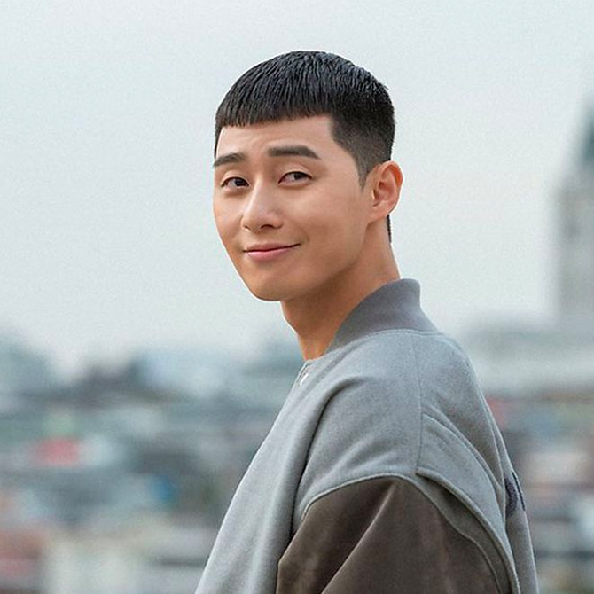 Korean men's hair trends park seo joon