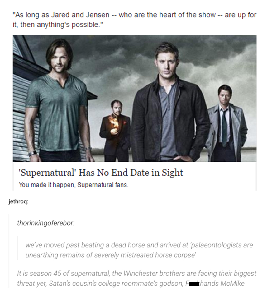 supernatural series review tumblr