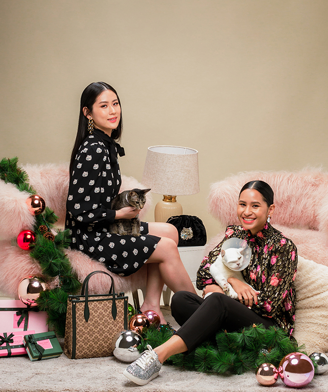 Fashion buzz: Kate Spade New York’s holiday campaign featuring Malaysian It-girls and rescue cats, Dior Pavilion’s festive installation, and more (фото 5)