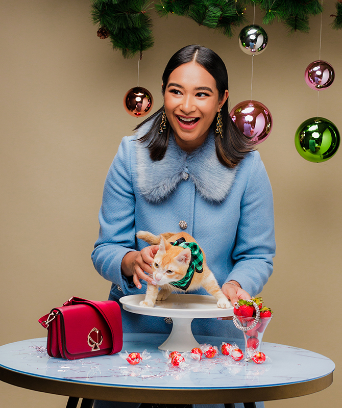 Fashion buzz: Kate Spade New York’s holiday campaign featuring Malaysian It-girls and rescue cats, Dior Pavilion’s festive installation, and more (фото 4)