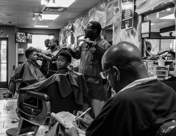 Barber Shop - Focus on African American Artists