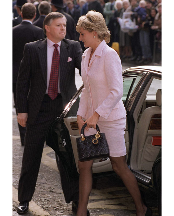 Inside Princess Diana's iconic handbag collection