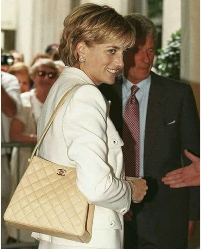 A History of Princess Diana's Favorite Designer Handbags Through