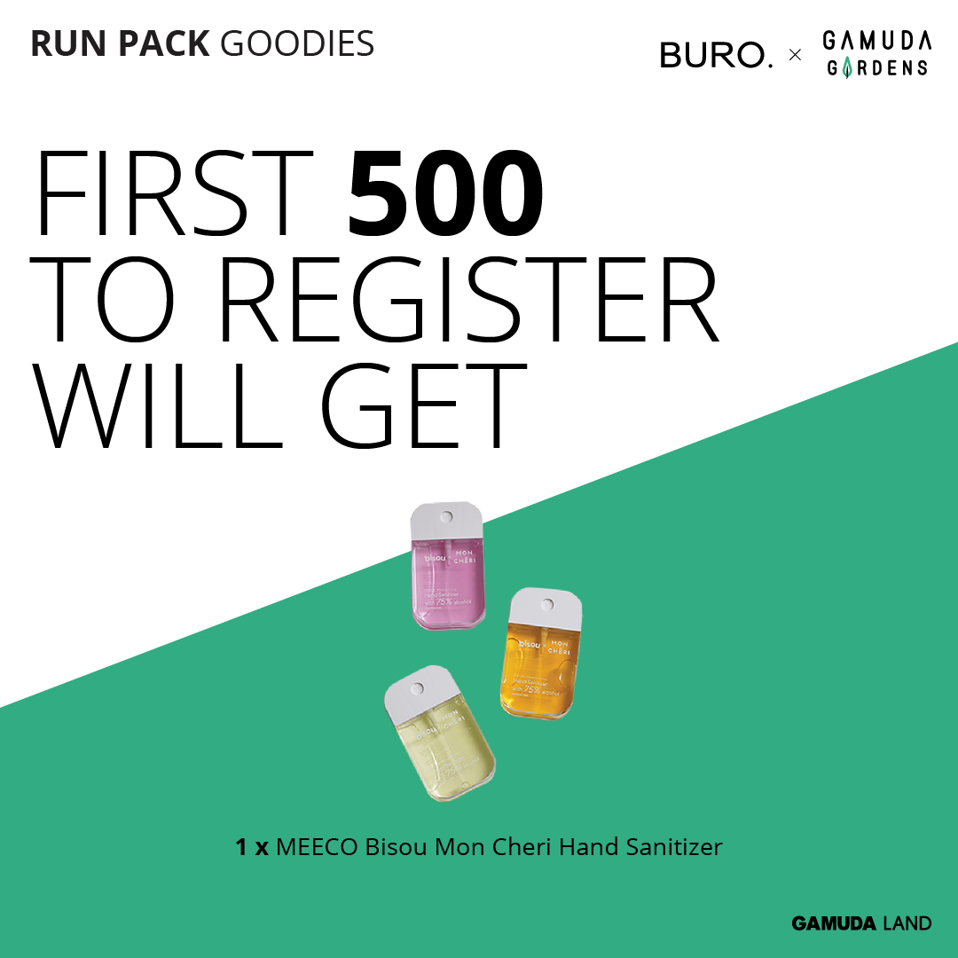 4 Ways to win big prizes during the BURO x Gamuda Gardens Virtual Run 2021 (фото 2)
