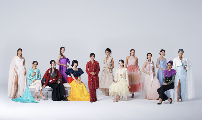 Selangor’s Princess Zatashah, Celest Thoi and Izrin Ismail on creating Disney Princess-inspired couture for charity (фото 2)