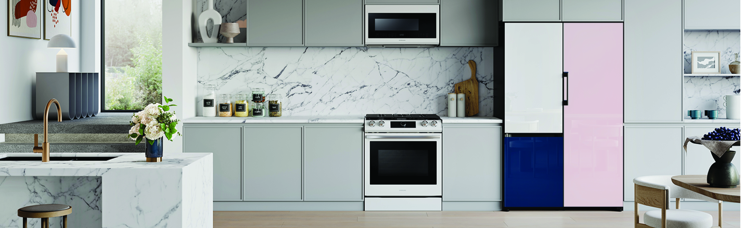 Build the perfect kitchen with Samsung Bespoke (фото 3)