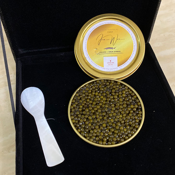 How Louis XIII and Shin’Labo presented a caviar experience encapsulating time (фото 4)