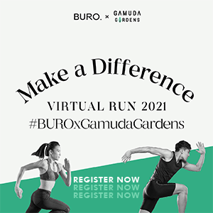 BURO x Gamuda Gardens Virtual Run 2021: How to sign up and why you'll want to