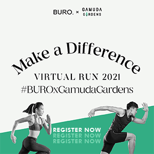 BURO x Gamuda Gardens Virtual Run 2021: How to sign up and why you'll want to BURO x Gamuda Gardens Virtual Run 2021: How to sign up and why you'll want to