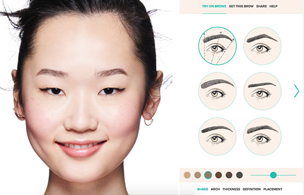 Benefit Cosmetics' new AR tool helps you find the perfect brow shape seamlessly (фото 1)