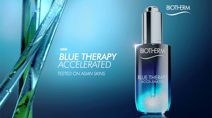 Age beautifully with Biotherm's Blue Therapy Accelerated Age beautifully with Biotherm's Blue Therapy Accelerated
