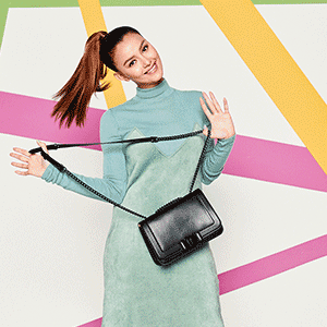 Juliana Evans gets festive with Salvatore Ferragamo Pre-Spring 2018 arm candy Juliana Evans gets festive with Salvatore Ferragamo Pre-Spring 2018 arm candy