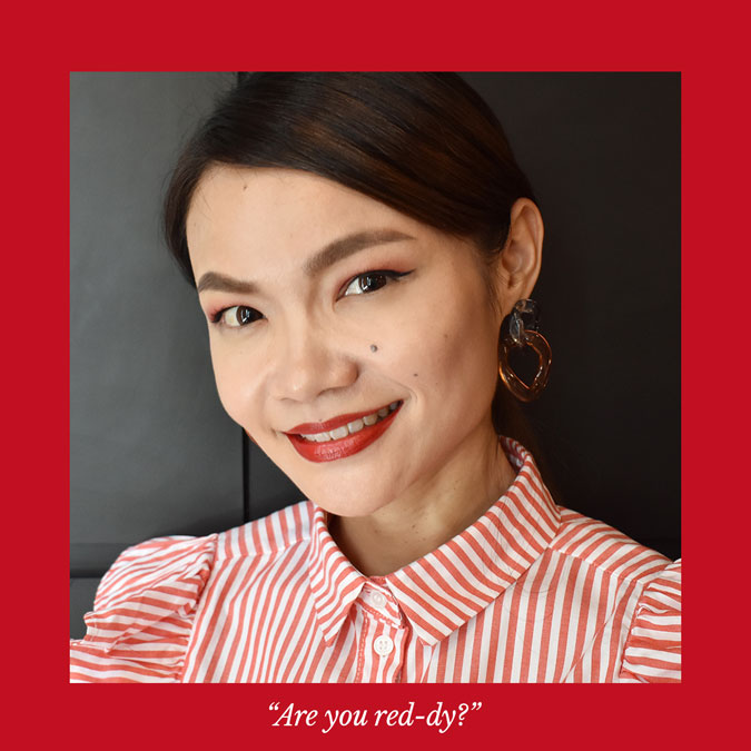 3 Red lip looks that will overshadow any awkward moments this CNY (фото 3)