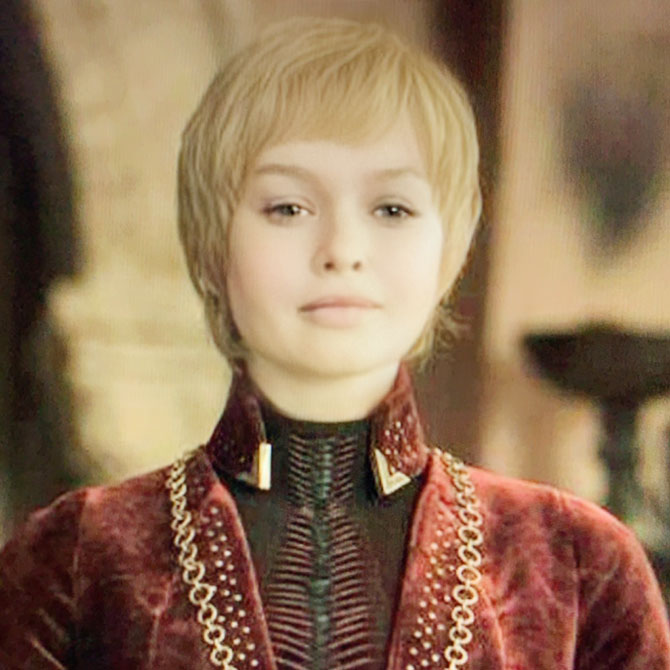 Cersei Lannister snapchat baby filter