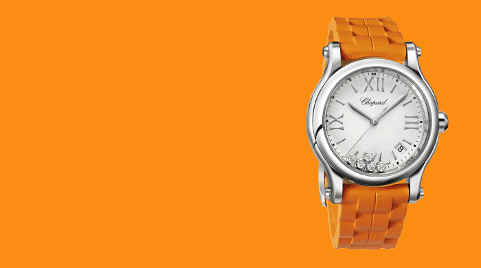 Chopard lets us customise the Happy Sport this summer Chopard lets us customise the Happy Sport this summer