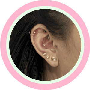 BURO Style dare: The fashion team get constellation piercings BURO Style dare: The fashion team get constellation piercings