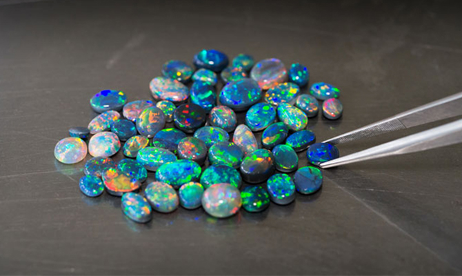 These opals went into Chopard's 2019 Green Carpet collection