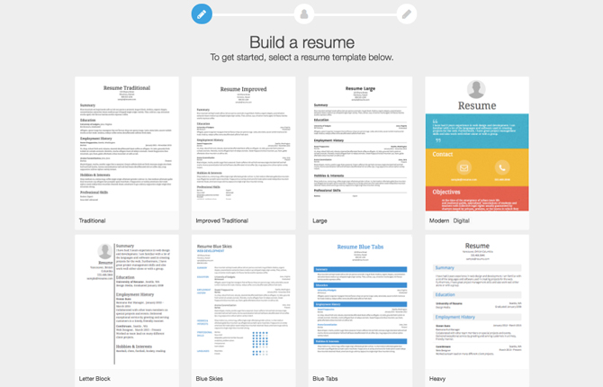 5 Cool résumé templates to help you get one foot in the door (фото 3)