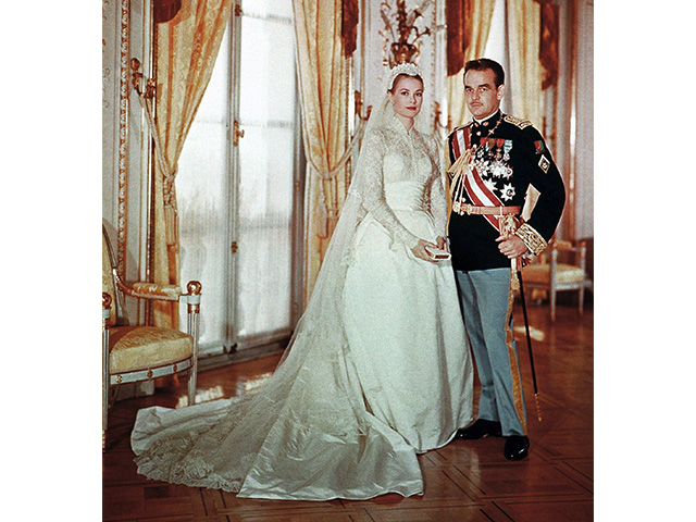 Grace Kelly and Prince Rainier's wedding