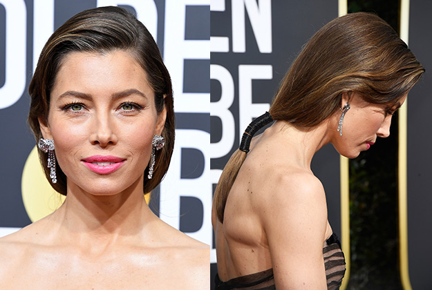 How to: Party-at-the-back hairdos spotted at the #GoldenGlobes2018 (фото 2)