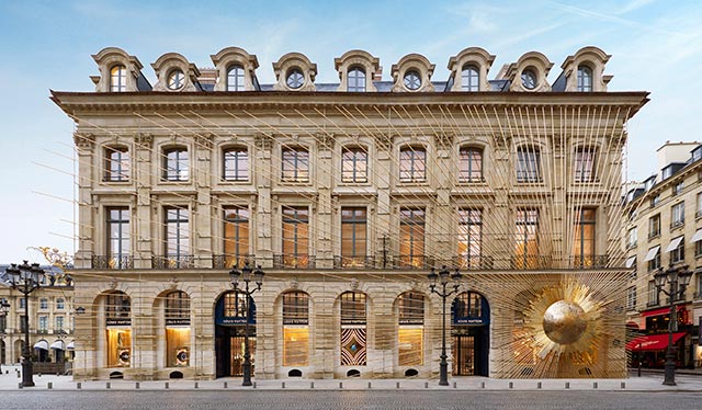 The newly opened Maison Louis Vuitton Vendome in Paris