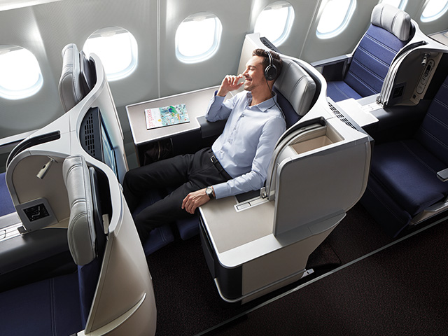 Malaysia Airlines A330 new business class seats 2
