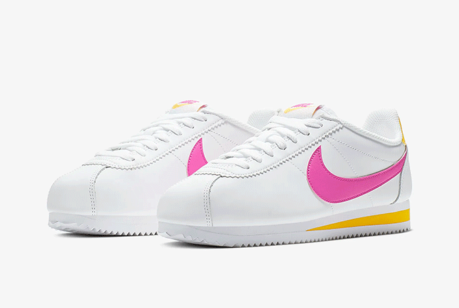 nike cortez laser fuchsia