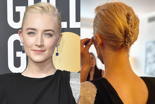 How to: Party-at-the-back hairdos spotted at the #GoldenGlobes2018 (фото 1)
