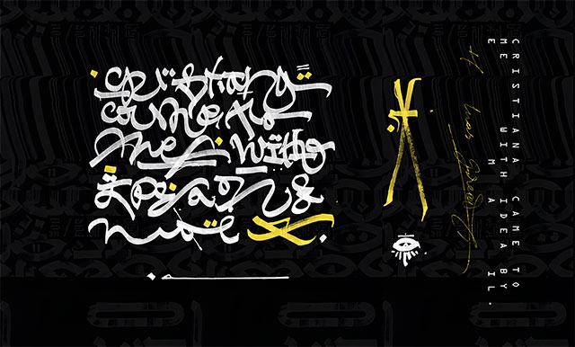 A silent interview with the artist behind the largest calligraffiti in Italy (фото 6)