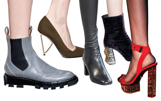 Top 10 shoe trends we love from AW15 Top 10 shoe trends we love from AW15
