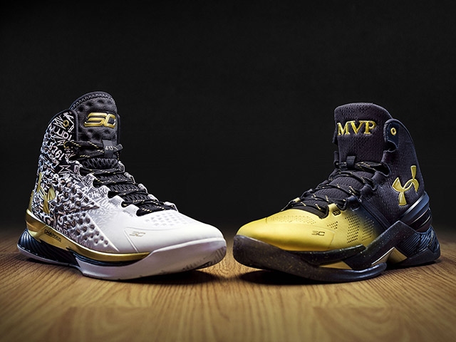 Under Armour celebrates MVP Stephen Curry with a limited edition shoe pack (фото 1)
