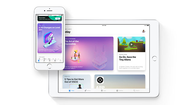 apple redesigned app store