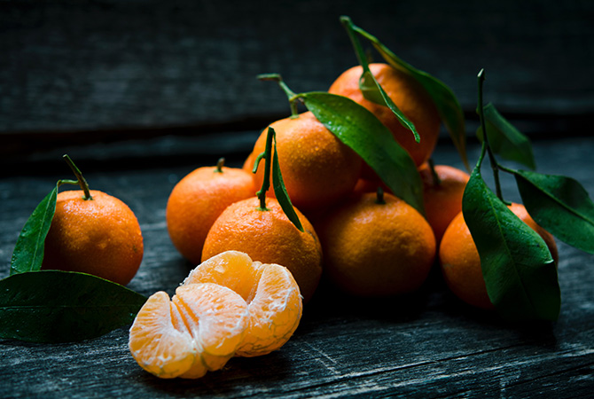mandarin oranges heaty