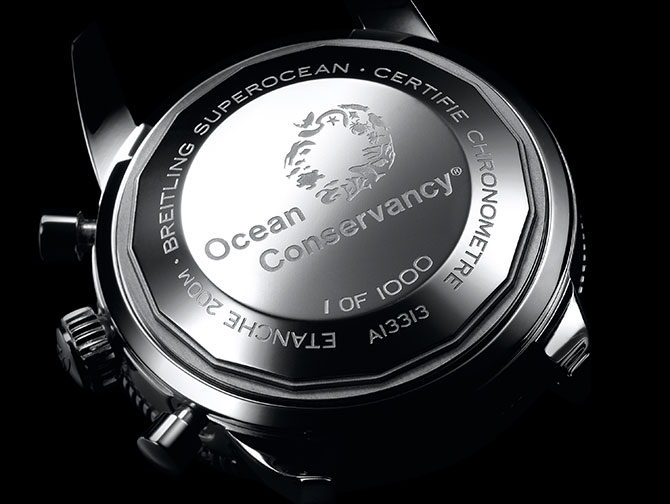 This limited-edition Breitling Superocean Heritage is born of a meaningful commitment (фото 2)