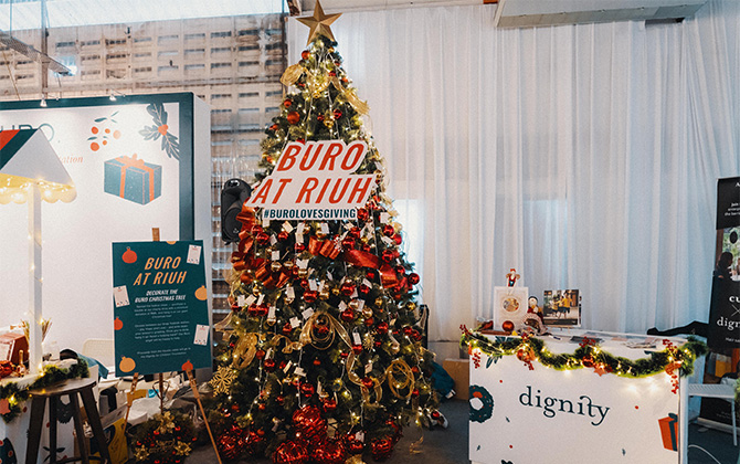 Buro at Riuh: Watch and relive our Christmas charity market for #BuroLovesGiving (фото 1)