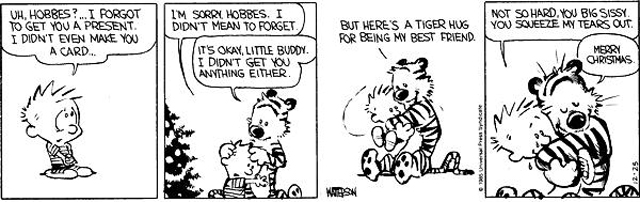 Ten life lessons we learnt from Calvin and Hobbes (фото 3)
