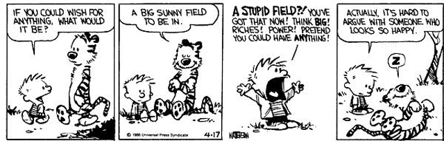 Ten life lessons we learnt from Calvin and Hobbes (фото 6)